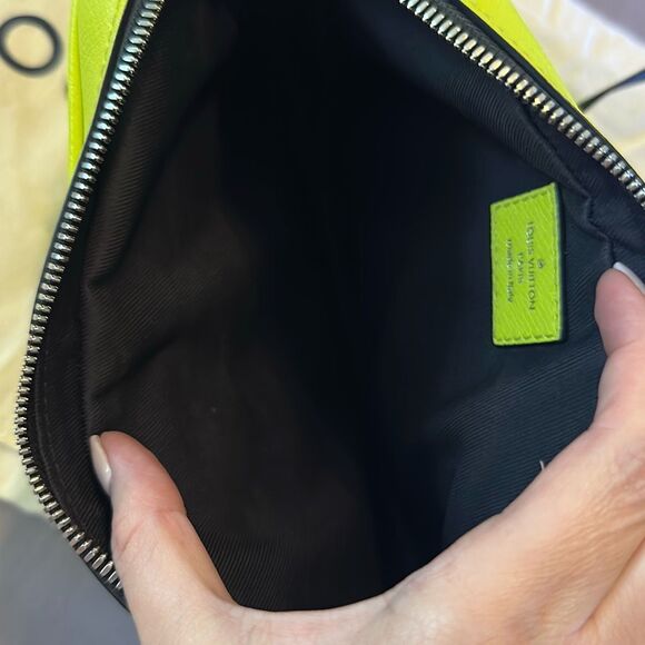 Louis Vuitton Women's Taigarama Coated Canvas Outdoor Monogram Bum Bag Yellow OS - Picture 6 of 15